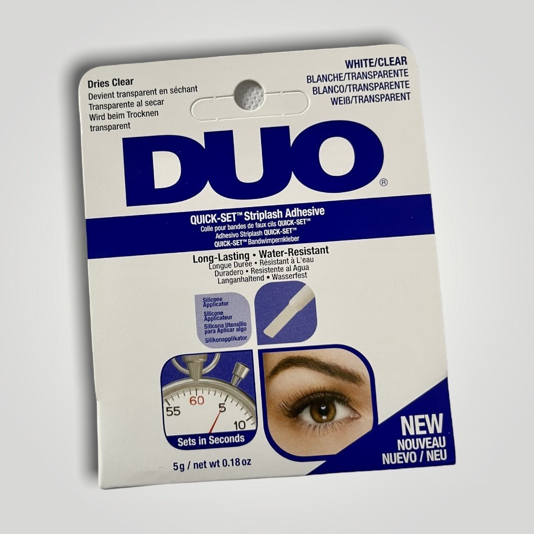 Duo Quick-Set Strip Lash Glue White/ Clear (5g) - S.K City Ltd